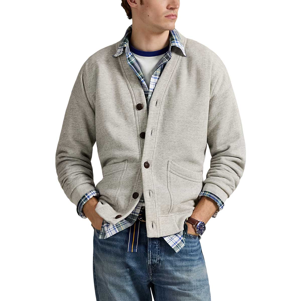 Polo Ralph Lauren Vintage Fit Fleece Cardigan